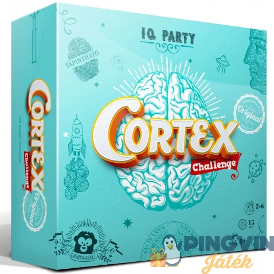 Asmodee - Cortex Challenge IQ party társasjáték (CMC10001)