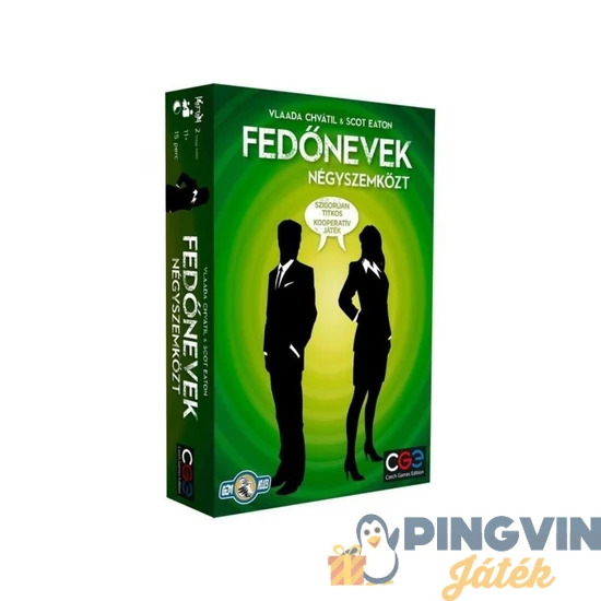 Asmodee - Fedőnevek Négyszemközt Társasjáték (CZE32258)