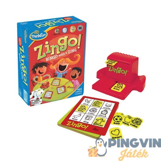 ThinkFun - Zingo Bingo társasjáték(magyar nyelvű)