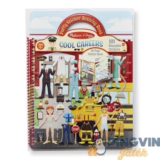 Melissa&Doug - Foglalkozások matricázó készlet (9426)