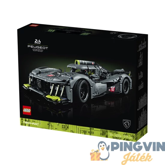 LEGO® Technic PEUGEOT 9X8 24H Le Mans Hybrid Hypercar 42156