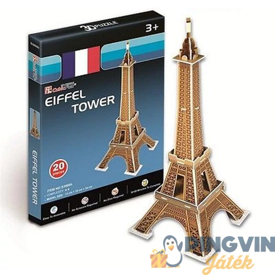 CubicFun - 3D puzzle Eiffel Torony 20 db-os (S3006)