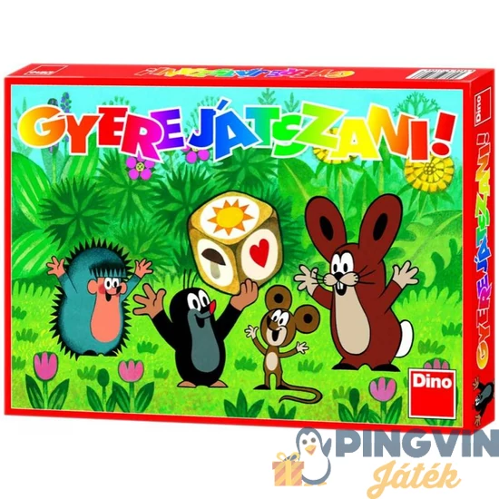 Dino Toys - Kisvakond Gyere játszani! társasjáték