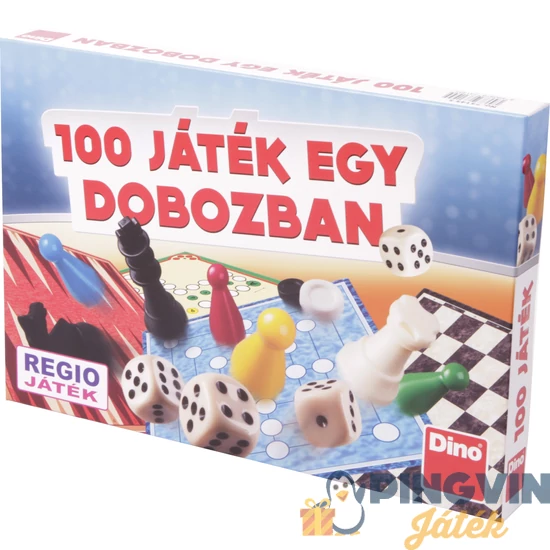 Dino Toys - 100 játék egy dobozban társasjáték