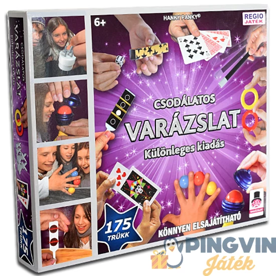 Hanky Panky - Hanky Panky - Csiribá: Magic Show bűvészdoboz 175 trükkel