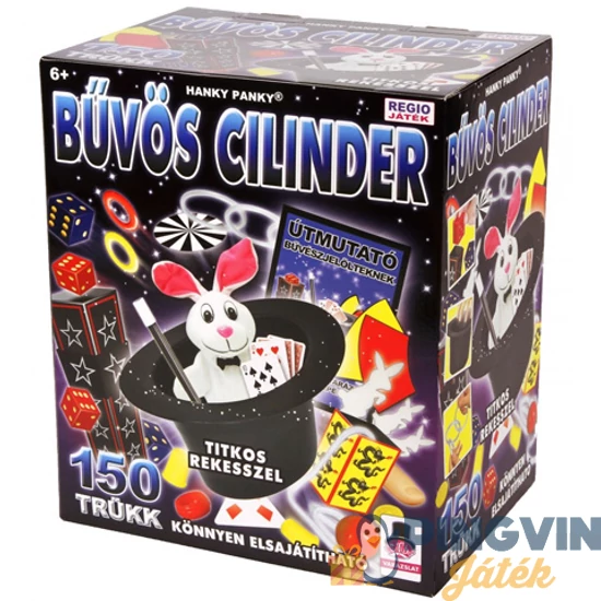 Hanky Panky - Hanky Panky - Csiribá: Magic Show Bűvös cilinder 150 trükkel