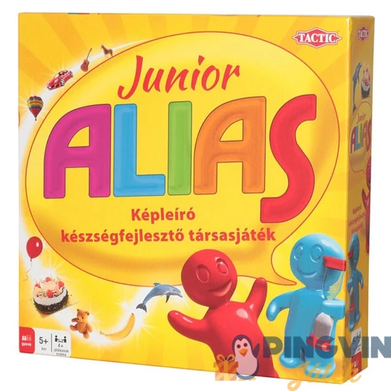 Asmodee - Tactic - Junior Alias társasjáték (53817R)