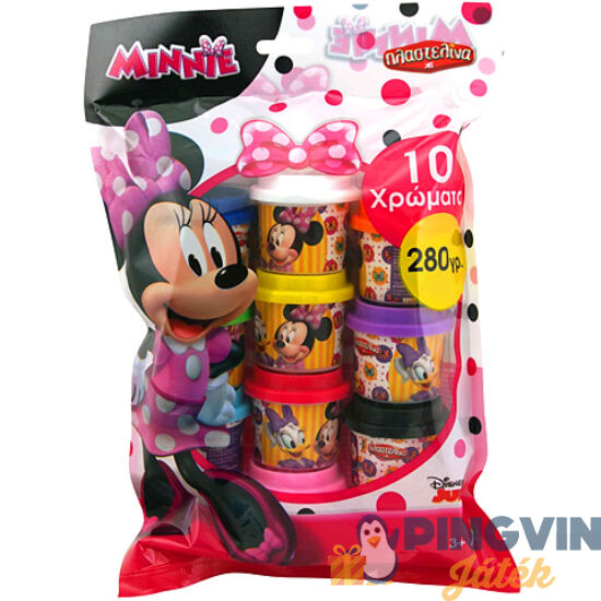 AS Toys - Minnie egér Party gyurmaszett 10db-os (1045-03569)