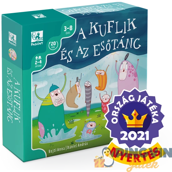 A Kuflik és az esőtánc - mozgásos party társasjáték
