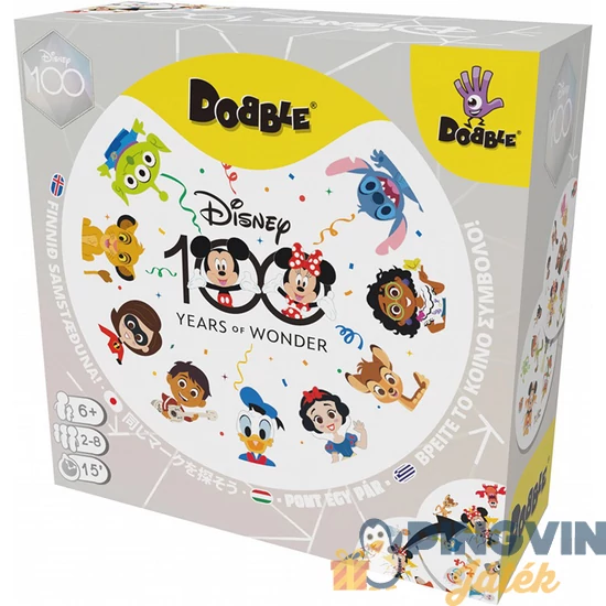 Asmodee Group-Dooble Disney-100. évfordulós kiadás társasjáték