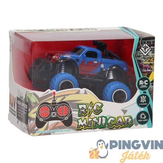 Autó RC Big Wheel 13 cm-es (510210)