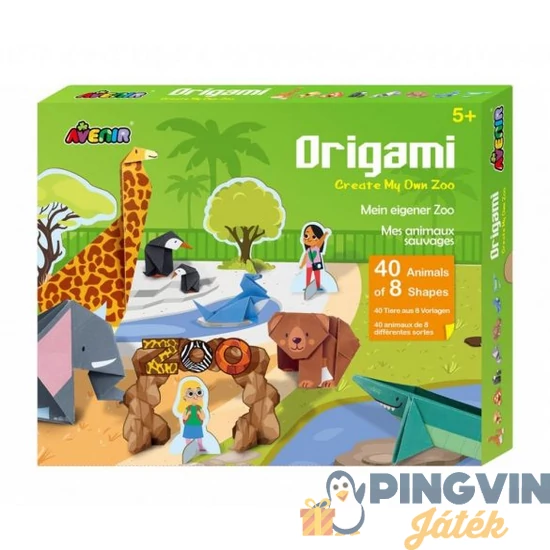 Avenir - Origami állatok, Az állatkertben (CH211785)