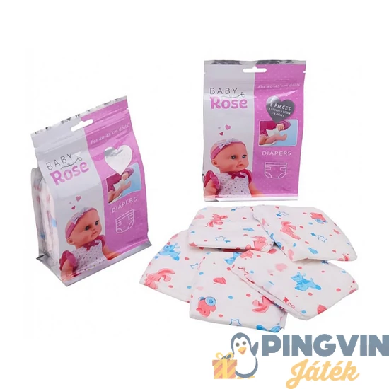 Baby Rose papírpelenka 5 db 27659