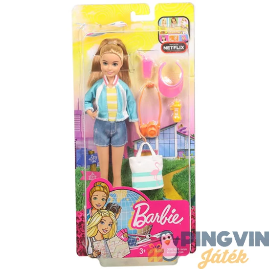 Barbie: Dreamhouse Adventures: Stacie túrázó baba kiegészítőkkel - Mattel