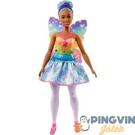 Barbie Dreamtopia: Kék hajú tündér baba - Mattel