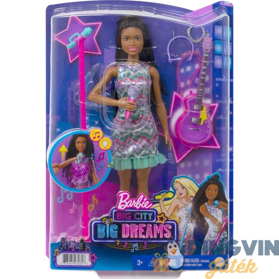 Barbie - Big city dreams Brookly karaoke baba GYJ24 - Mattel