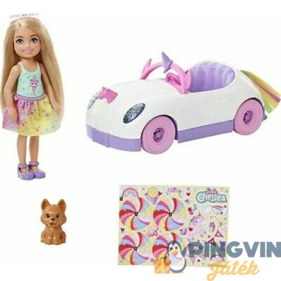 Barbie - Chelsea baba autóval GXT41 - Mattel