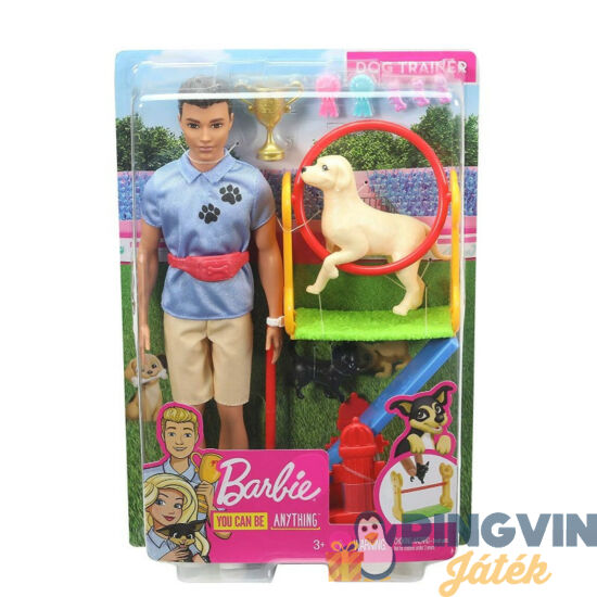 Barbie Karriek babák - Ken Kutyakiképző játékszett GJM32 - Mattel