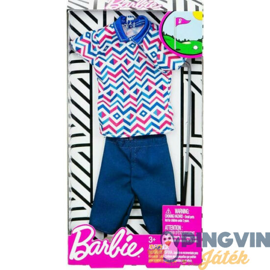 Barbie Ken Karrier ruhaszett - kék nadrág FXJ49 - Mattel