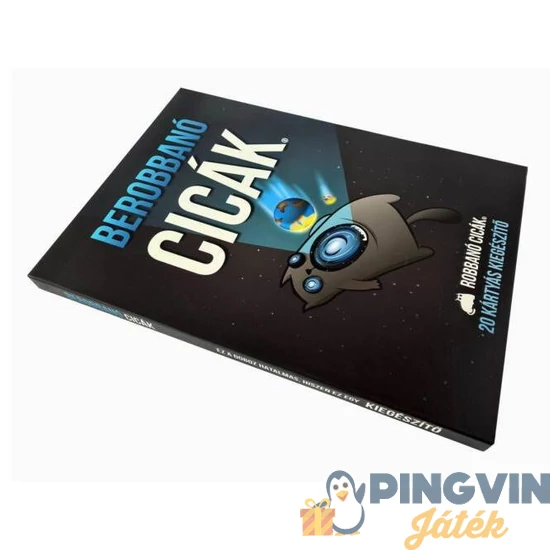 Berobbanó cicák társasjáték