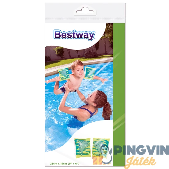 Bestway - Karúszó delfin mintás 23x15cm