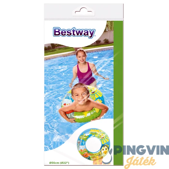 Bestway - Mintás úszógumi 56cm, 3színben