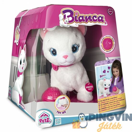 Bianca az interaktív plüss cica - IMC Toys