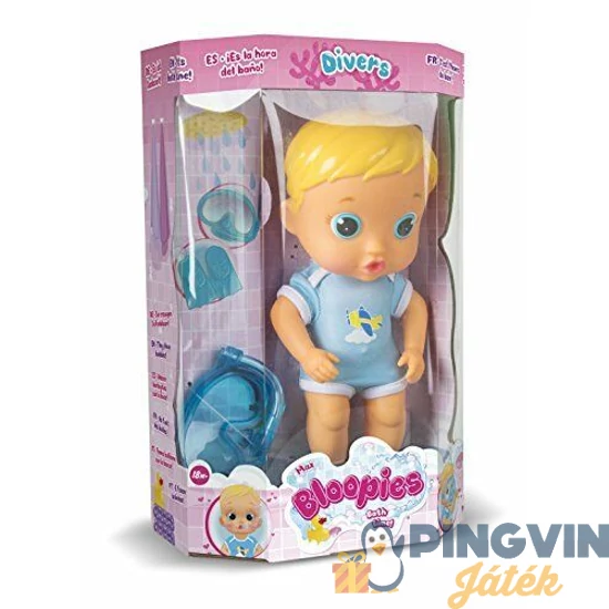 Bloopies Babies: Max búvárbébi 22 cm - IMC Toys