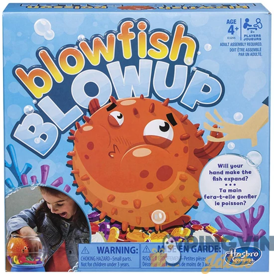 Hasbro - Blowfish BlowUp társasjáték (E3255)