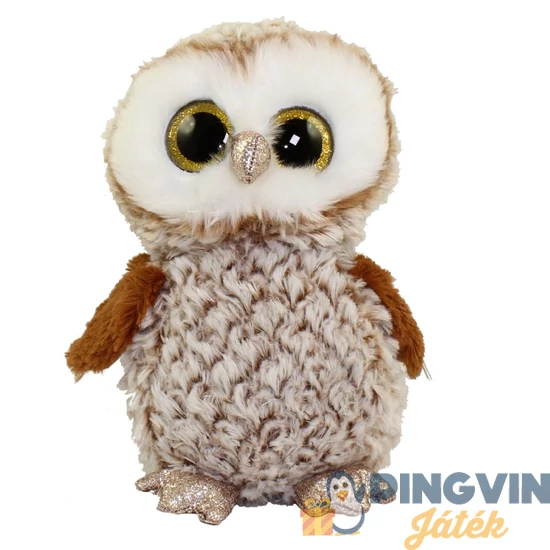 Ty - Beanie Boos plüss figura Percy 24 cm - barna bagoly