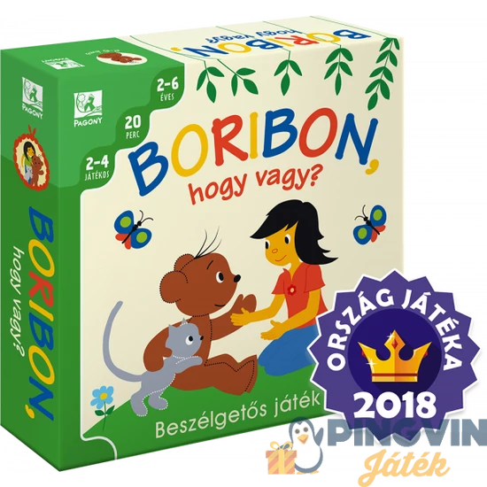 Boribon hogy vagy? - beszélgetős társasjáték