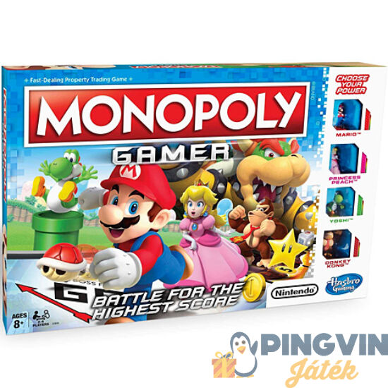 Monopoly: Gamer társasjáték - Hasbro