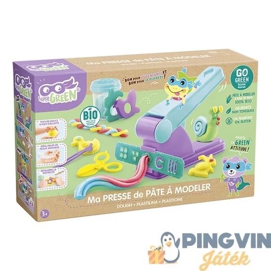 Canal Toys - Super green , gyurmakinyomó készlet (ECO011)