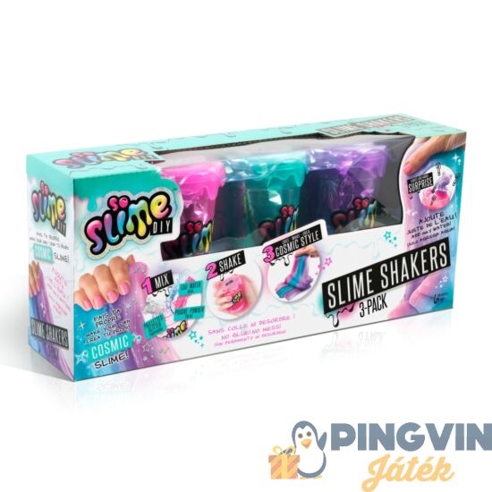 Slime Shaker 3 Db-Os, Lányos (Többféle) - Canal Toys