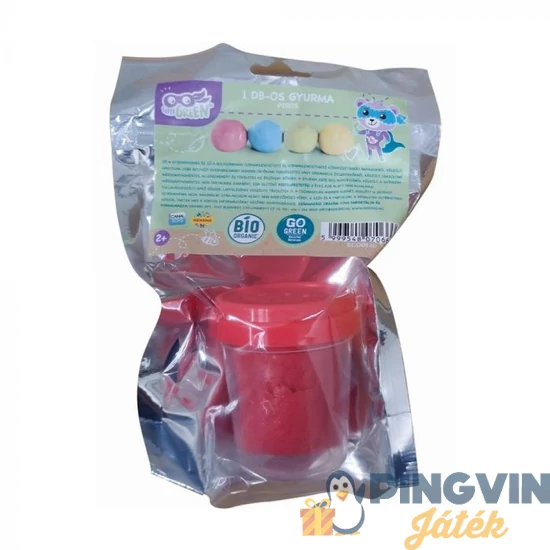 Canal Toys - Super Green, Gyurma 1 Db, Piros (ECO012P)