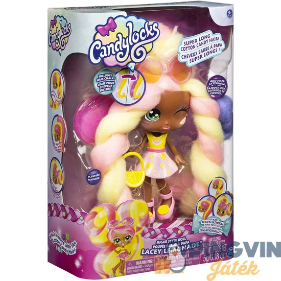 Candylocks - Deluxe babák - Lacey Lemonade 6052313 - Spin Master