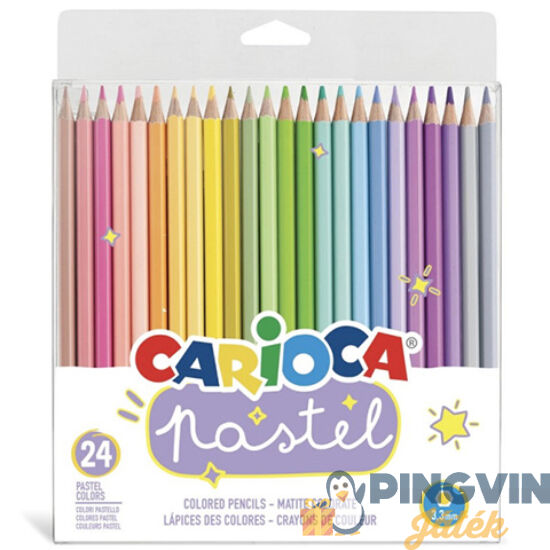 Carioca - Pastel színes ceruza 24db-os szett (43310)