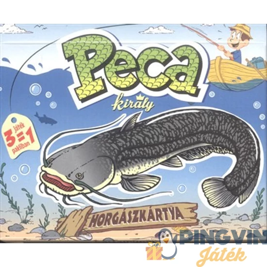 Cartamundi - Kártya Peca király 3 az 1-ben