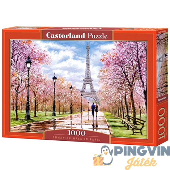 Castorland - Romantikus séta párizsban 1000db-os puzzle