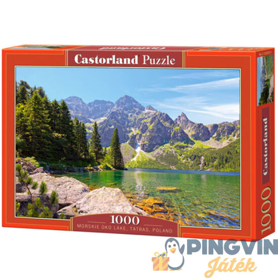Castorland - 1000 Puzzle - Morskie Oko tó, Lengyelo (C-102235-2)