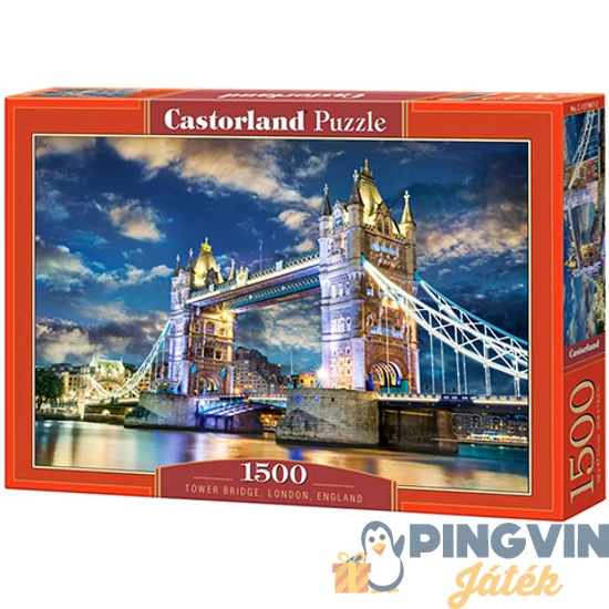 Castorland - 1500 Puzzle - Tower híd London (C-151967-2)