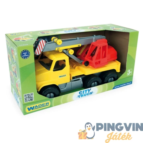 Wader - City Truck darus teherautó (32604)