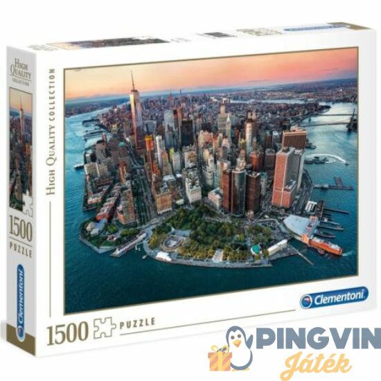 Clementoni -  New York 1500db-os puzzle - High Quality Collection