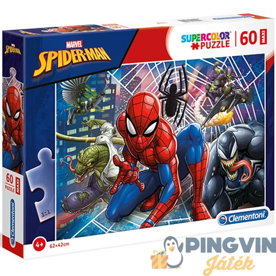 Clementoni - Marvel Pókember Maxi puzzle 60db-os (26444)