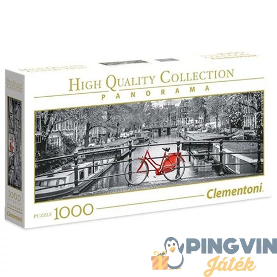 Clementoni 1000db-os puzzle,Panoráma Amsterdam