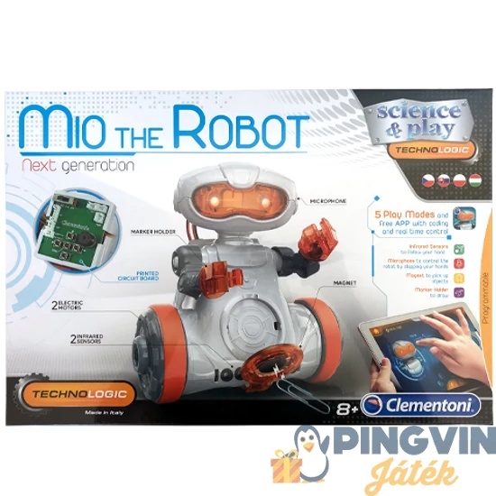 Clementoni: Mio a robot next generation tudományos játékszett - Clementoni