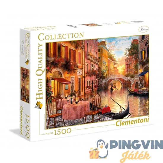 Clementoni - Puzzle Velence 1500db-os (31668)