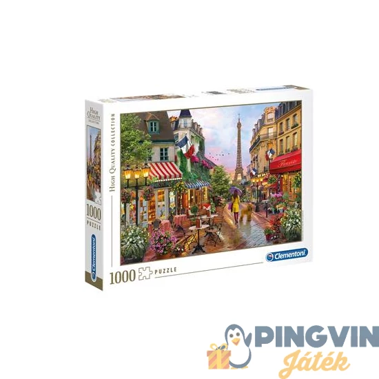 Clementoni - 1000 db puzzle Virágok Párizsban CL39482