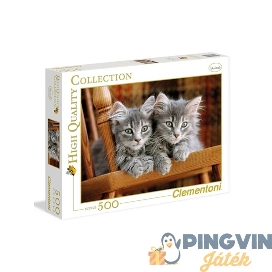 Clementoni puzzle - 500 db - Cicák CL30545