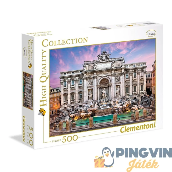 Clementoni puzzle - 500 db_ Trevi kut CL35047